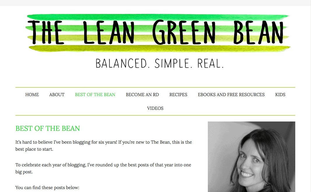 10 Healthy Food Blogs to Inspire Your Food Blogging Journey: Lean Green Bean