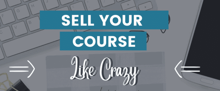 sell your course