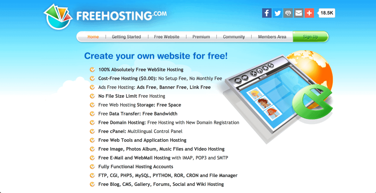 FreeHosting com