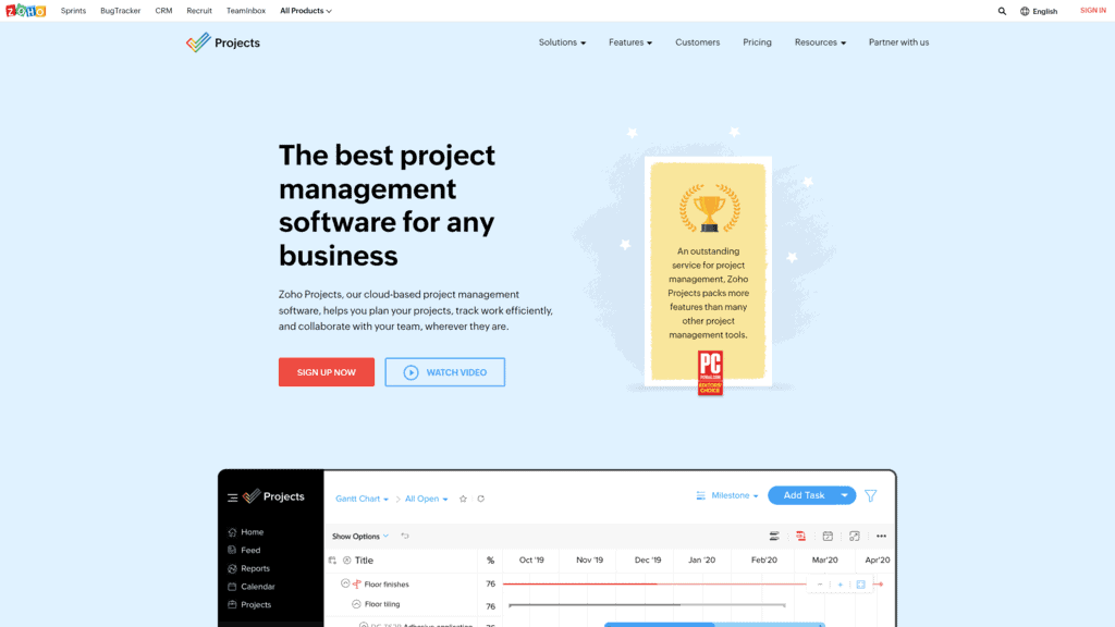 Zoho Project