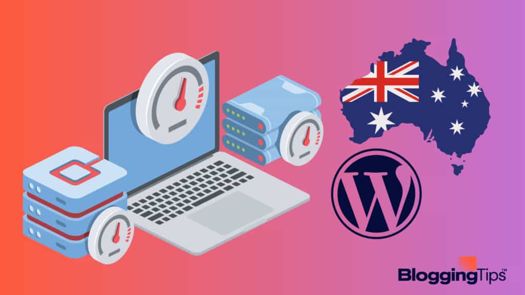 vector graphic showing an illustration of the fastest australian wordpress hosting