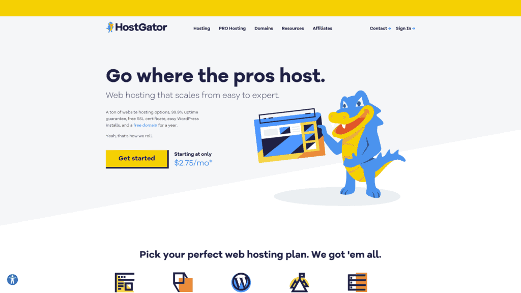 hostgator homepage screenshot 1 2