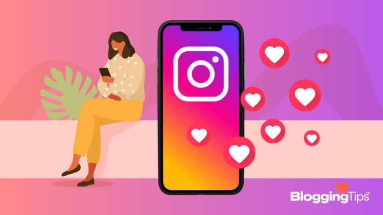 vector graphic showing an illustration of instagram marketing being done