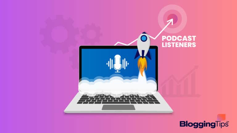 image showing a vector illustration of podcast seo