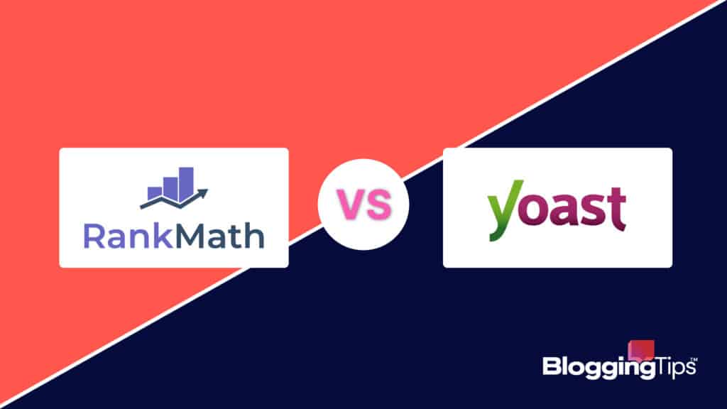 vector graphic showing an illustration of the battle between rank math vs yoast