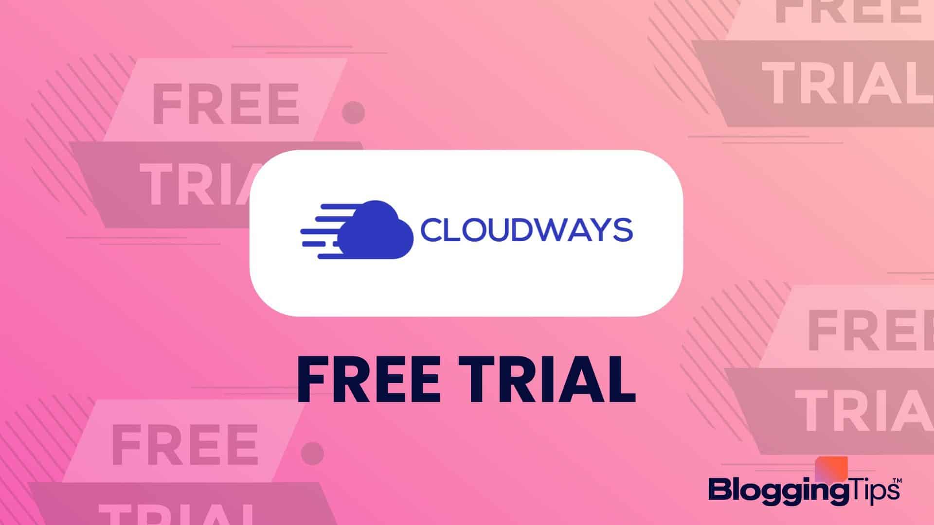graphic showing an illustration of cloudways free trial