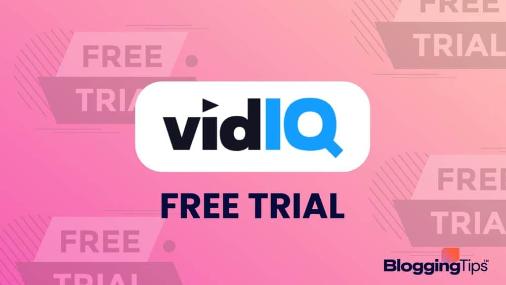 vector graphic showing an illustration of free trial elements with the words 