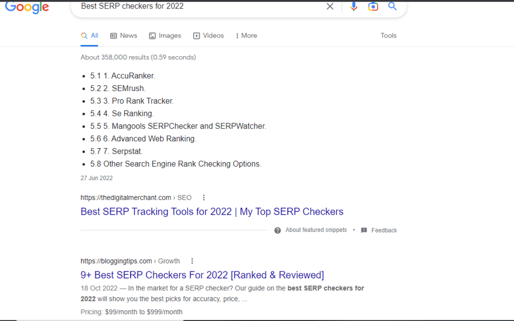 01 top ranked best serp checkers in 2022