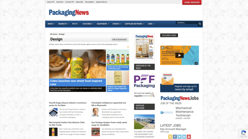packagingnews homepage screenshot 1