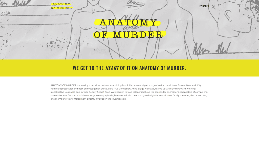 anatomyofmurder homepage screenshot 1