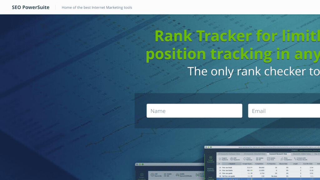 Link Assistant’s Rank Tracker