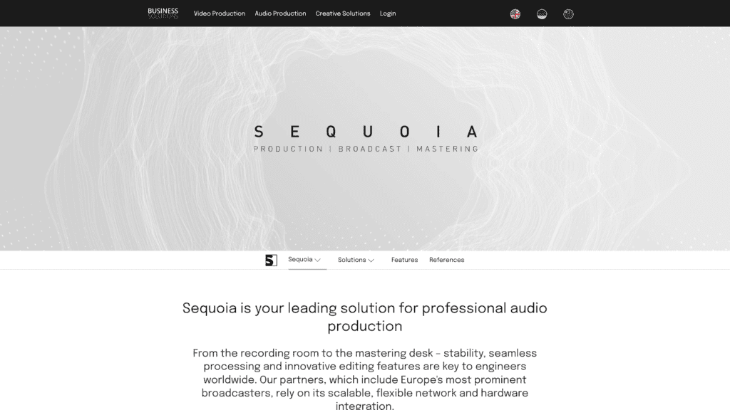 magix sequoia homepage screenshot 1