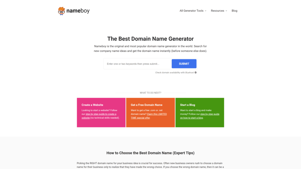 Australian person Clerk Kangaroo 15+ Best Domain Name Generators: Ranked & Reviewed [2022]