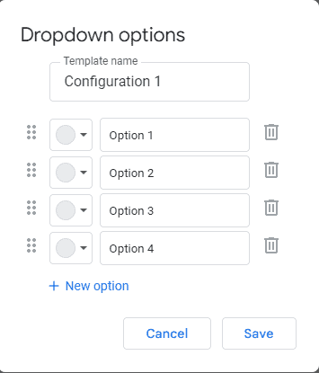 04 generic dropdown menu template